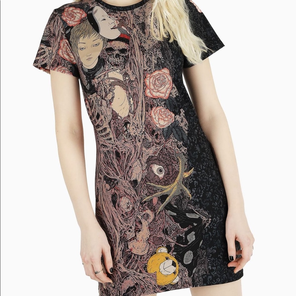 ISO BLACKMILK GROTESQUE TEE DRESS